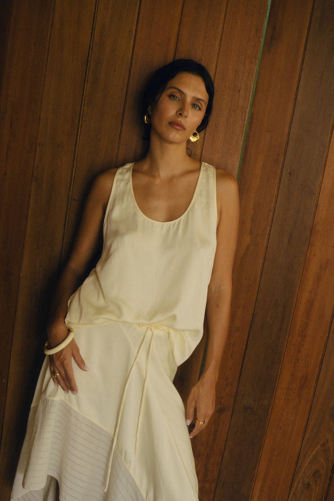 Women's satin tank top — Not a Must Bali