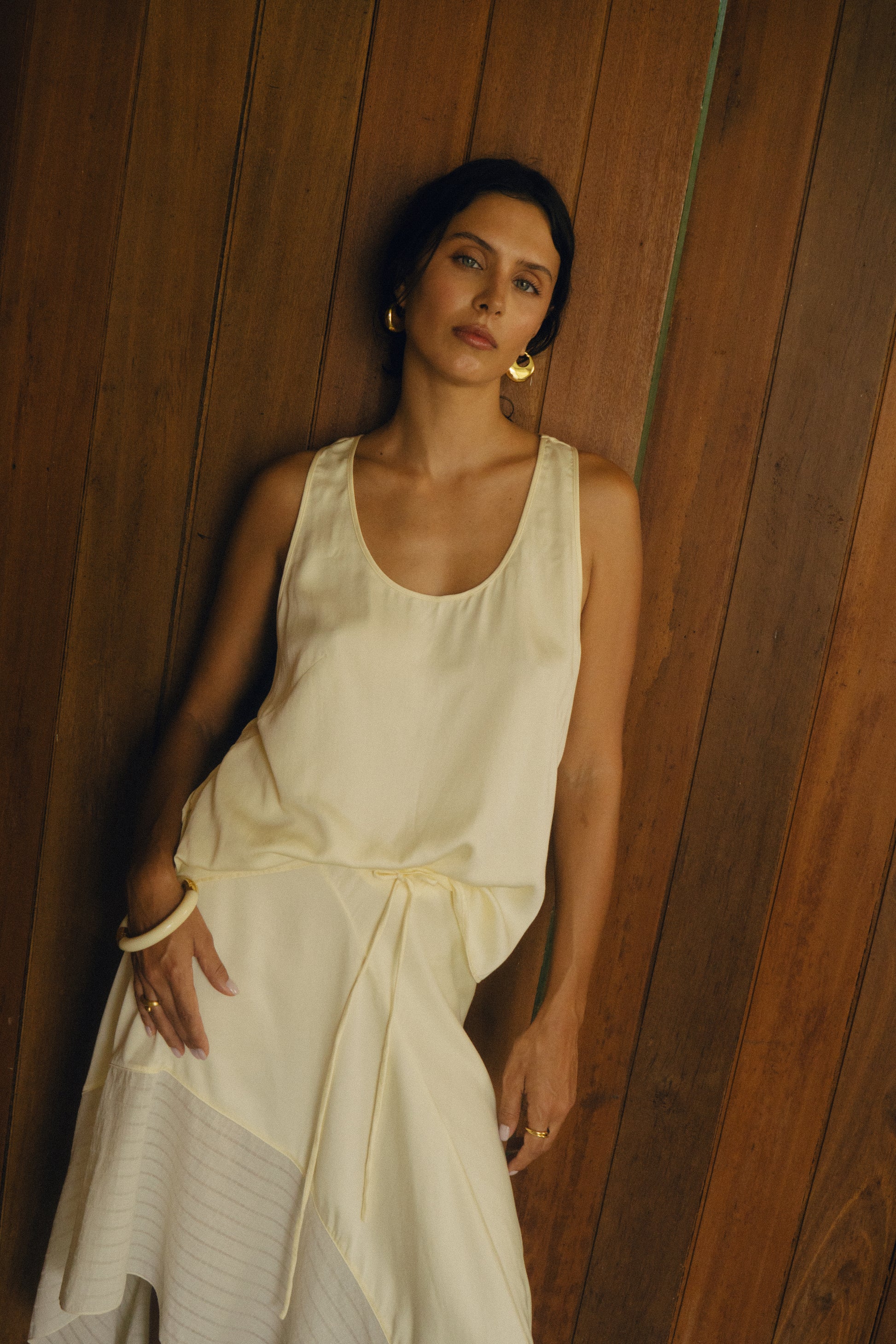 Women's satin tank top — Not a Must Bali