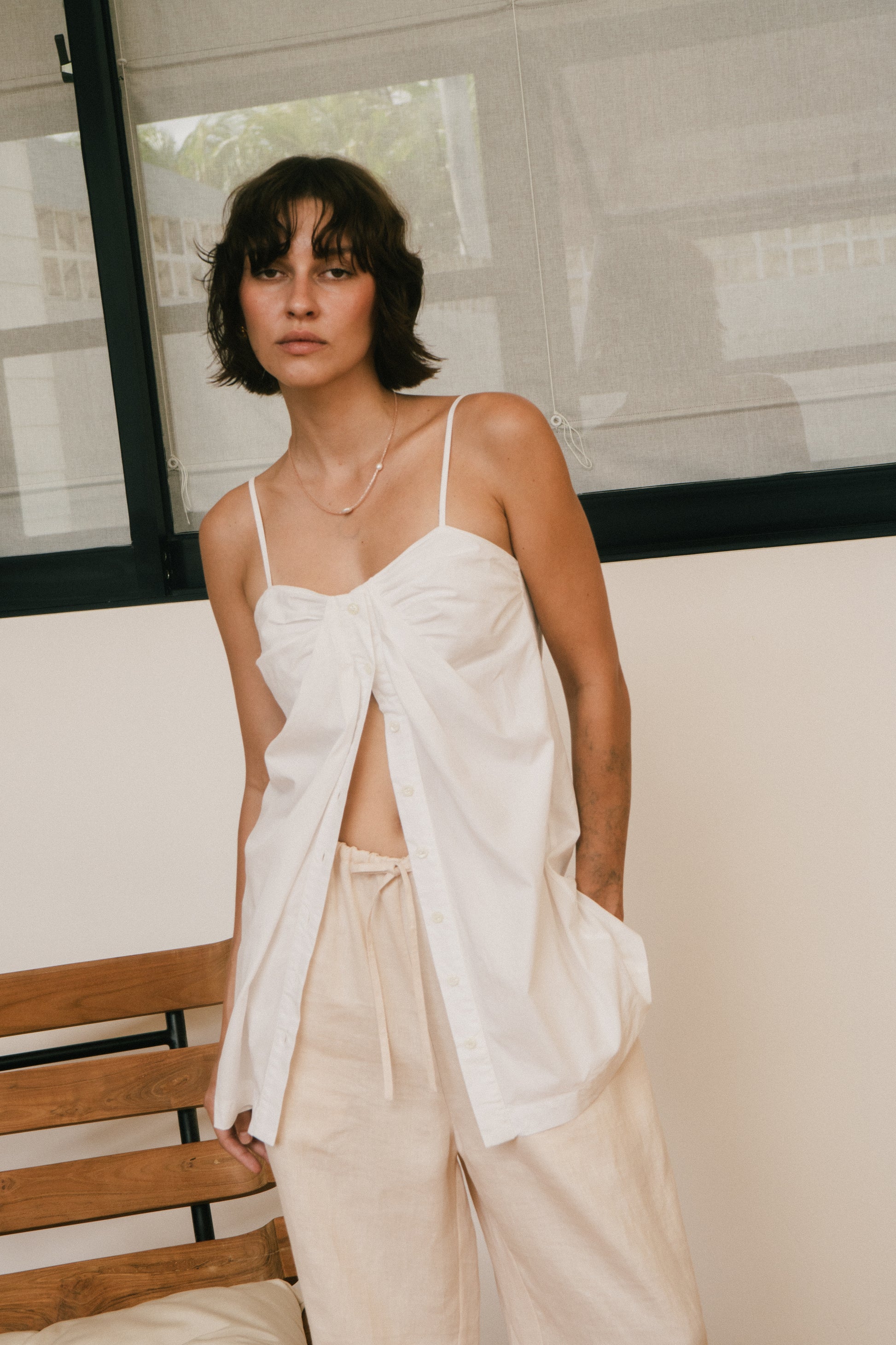 cotton shirt — detail