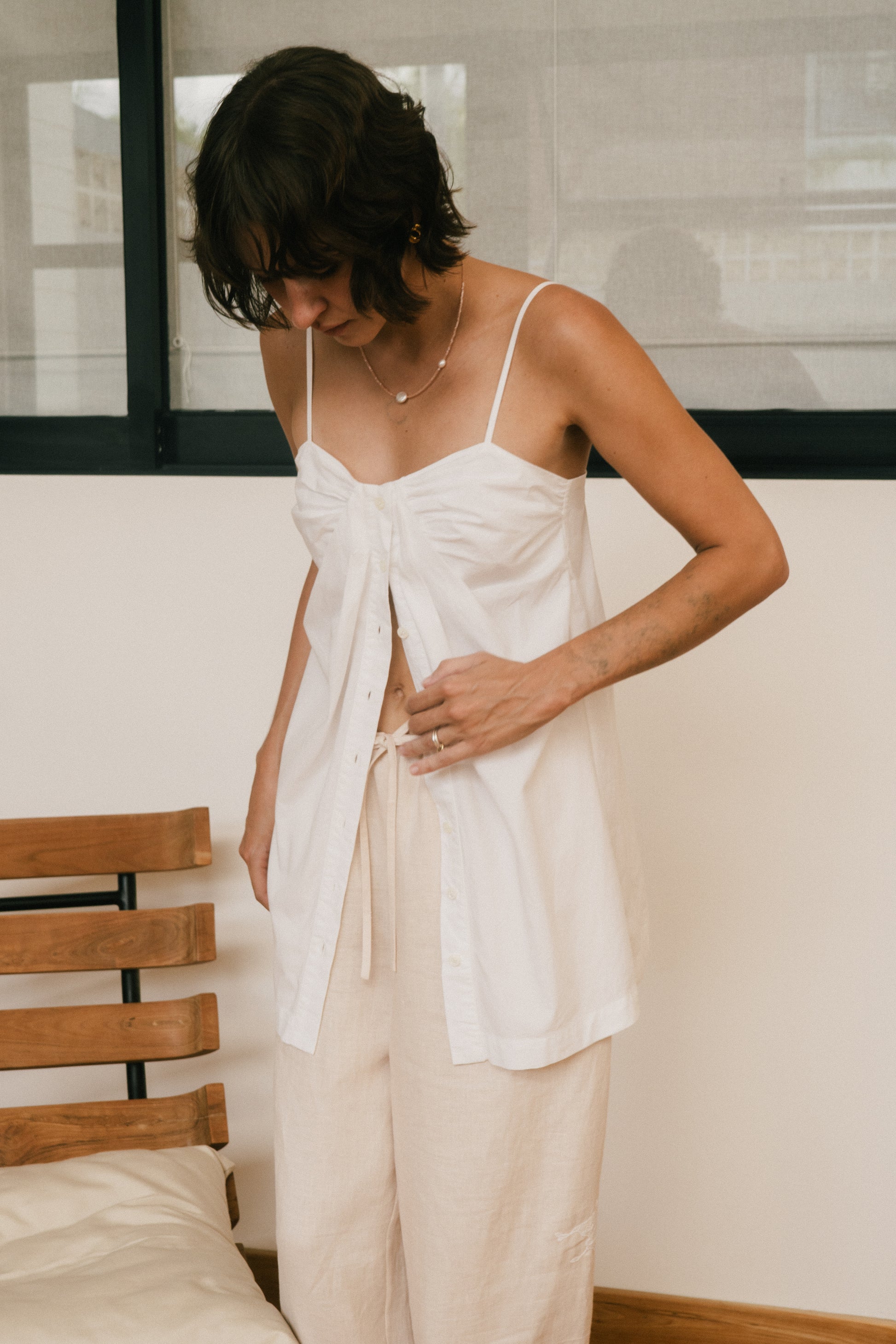 cotton shirt — styling