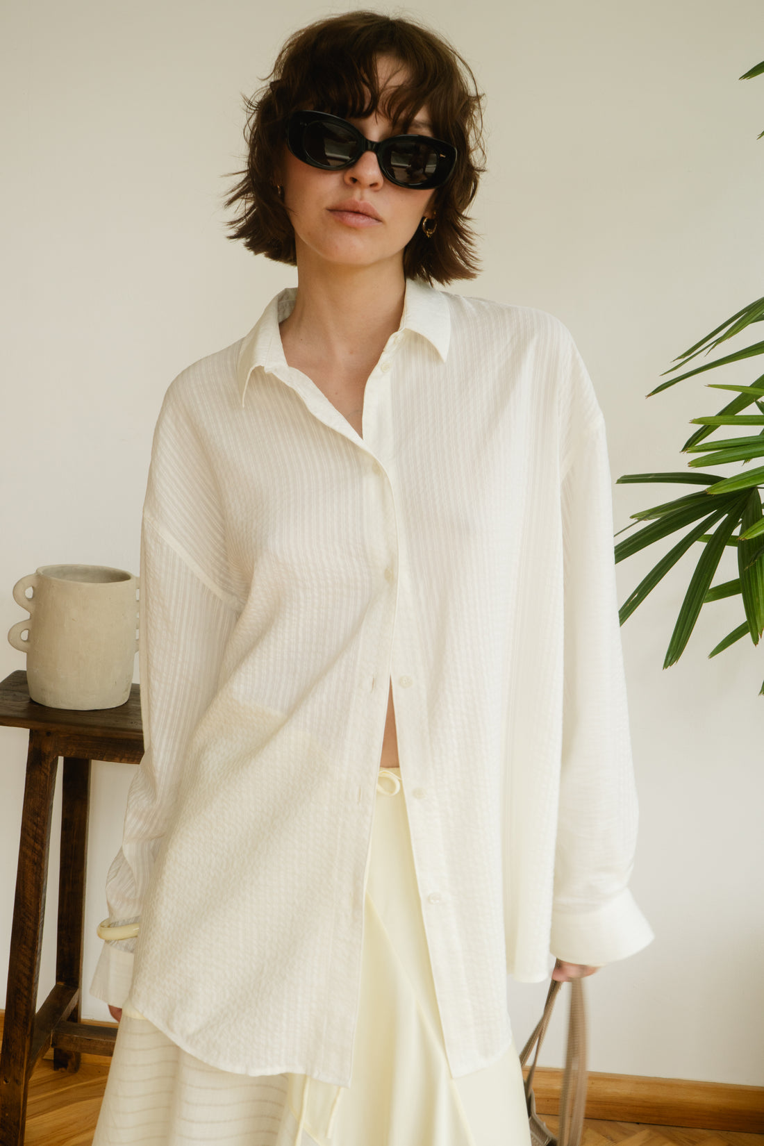 Women's silk shirt — Not a Must Bali