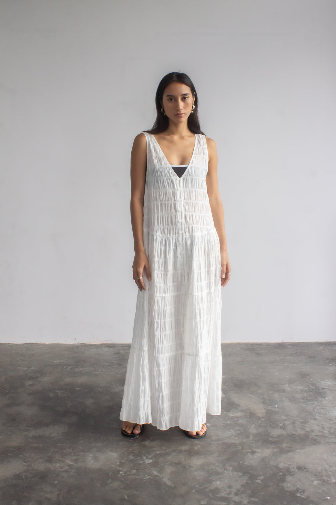 Crinkle dress