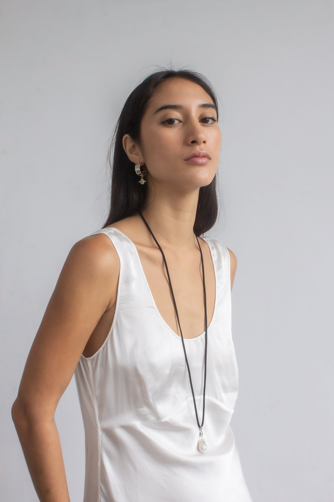Satin dress mini