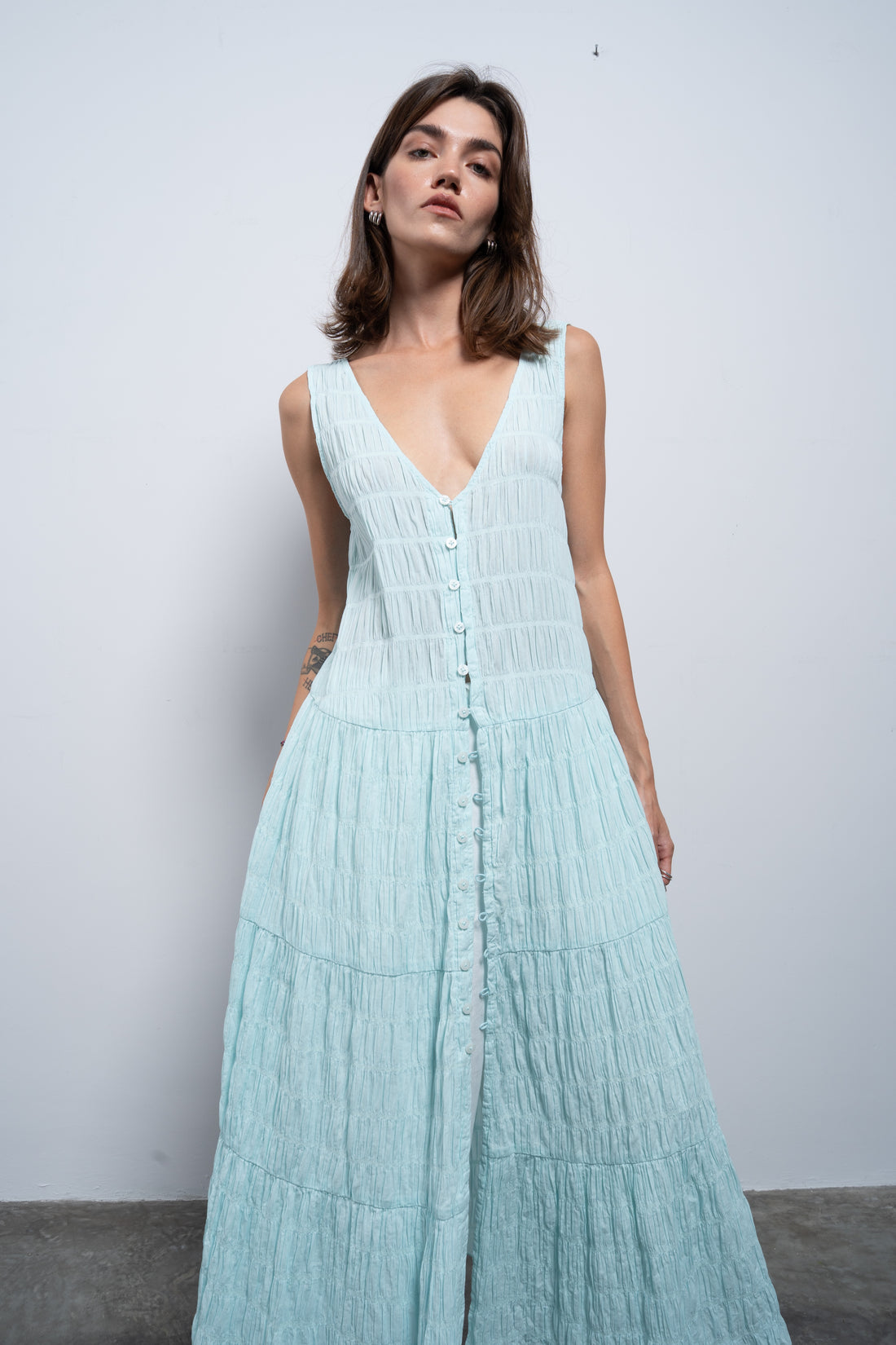 Crinkle dress