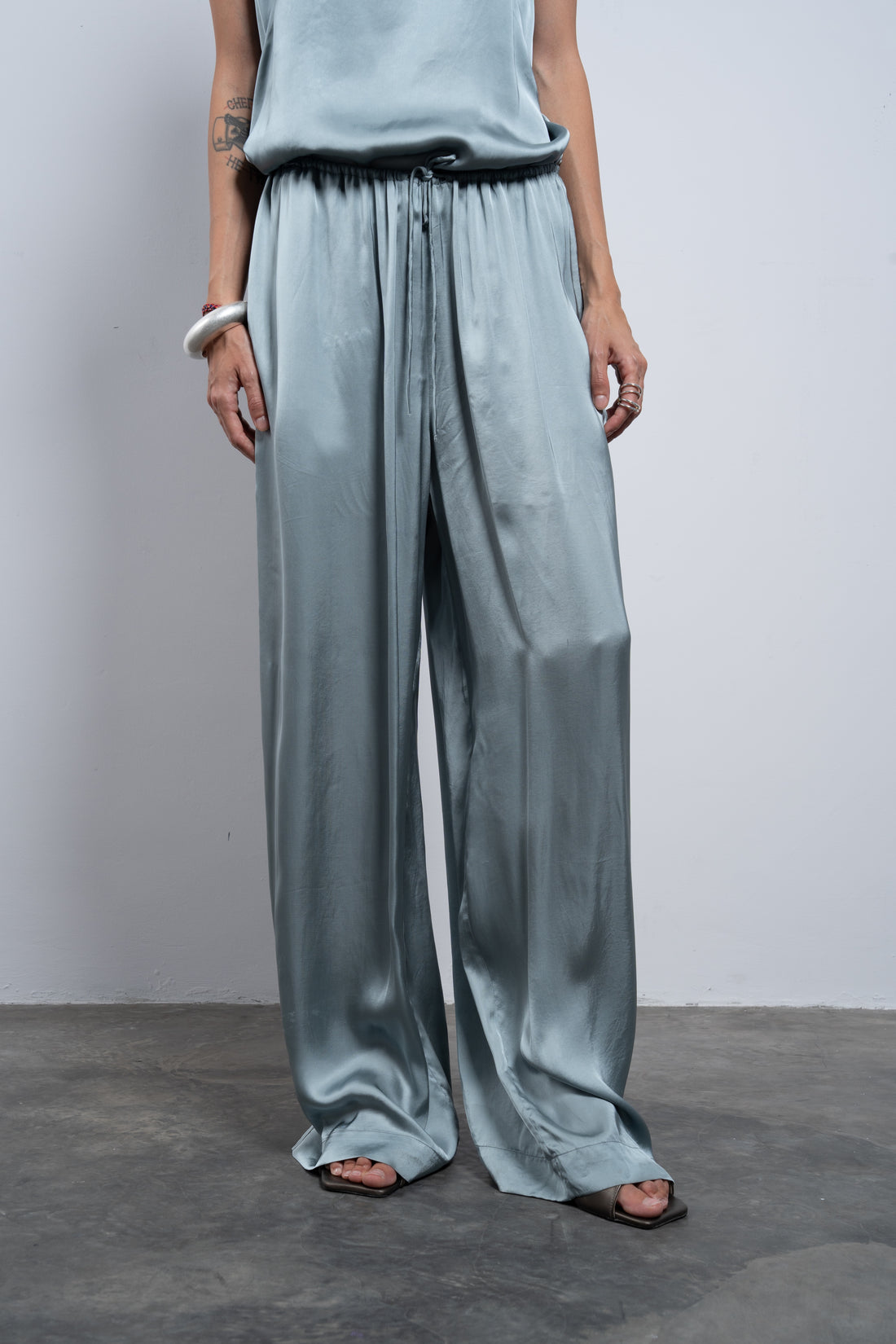 Satin pants