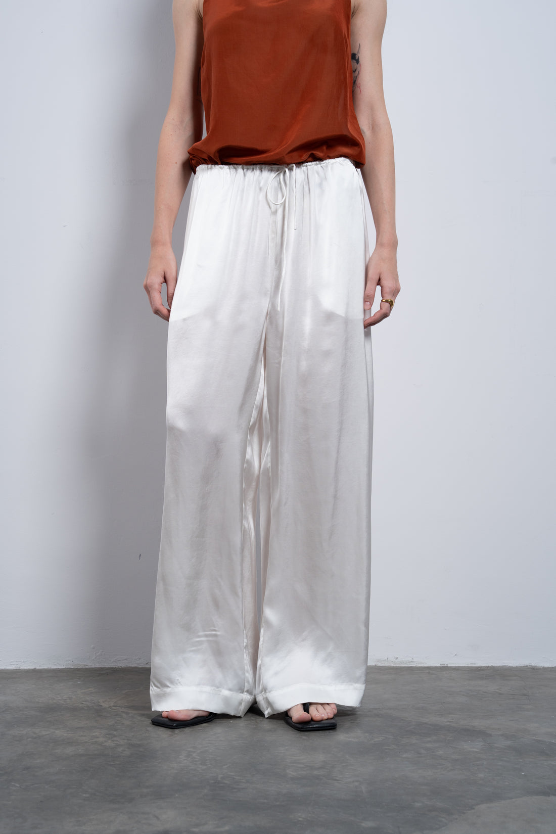 Satin pants