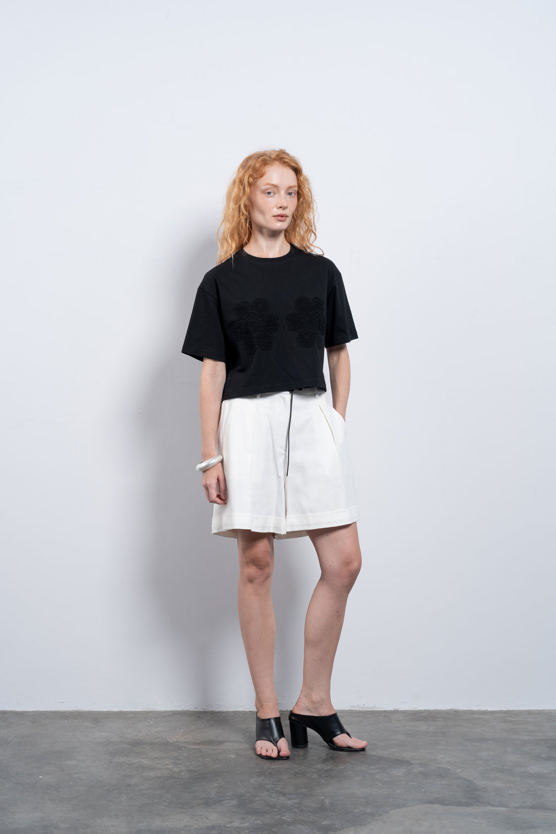 T-shirt with flowers